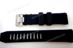 Black Rubber Band for Omega Planet Ocean 20mm
